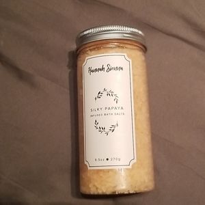 New Hannah Sienna Silky Papaya Bath Salts